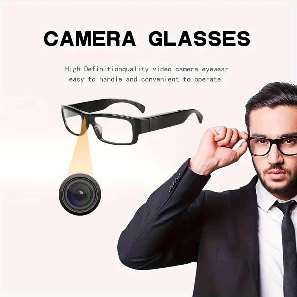 Eyeglasses Hidden Spy Camera with Built in DVR - Image 12