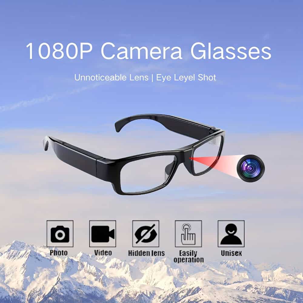 Eyeglasses Hidden Spy Camera with Built in DVR - Image 14